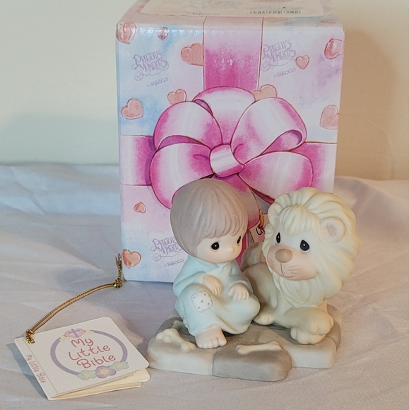 Precious Moments By Enesco Daniel And The Lions 1998 #488291 Boxed - Picture 1 of 6